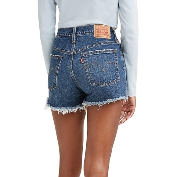Levi's Pants - NWT Levis High Rise 501 Denim Jean Shorts Womens 28 3” Inseam Medium Wash